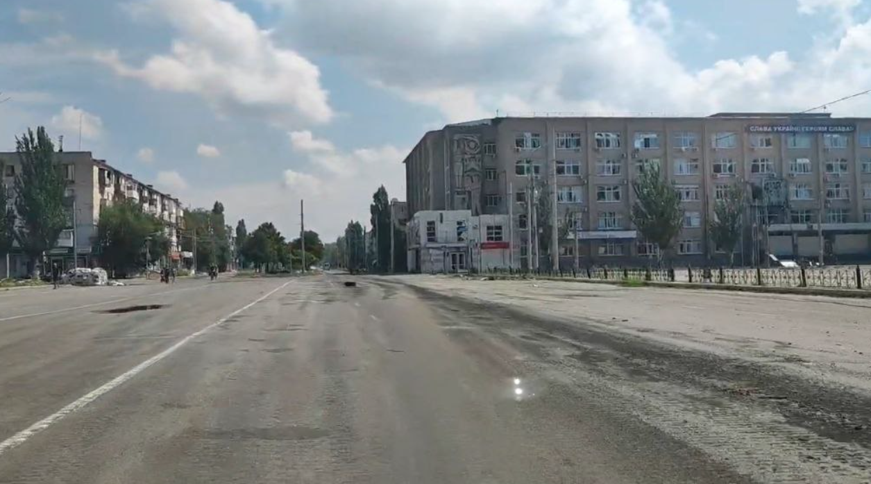 кадры из оккупированного Северодонецка